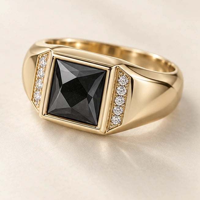 Black Square Signet