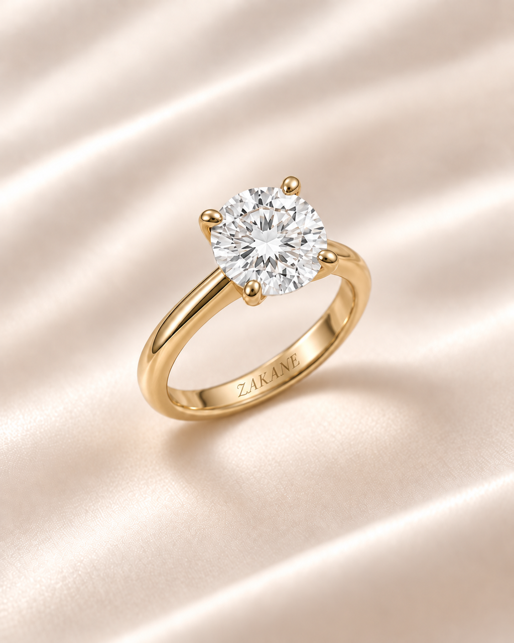 Round Brilliant Solitaire Ring